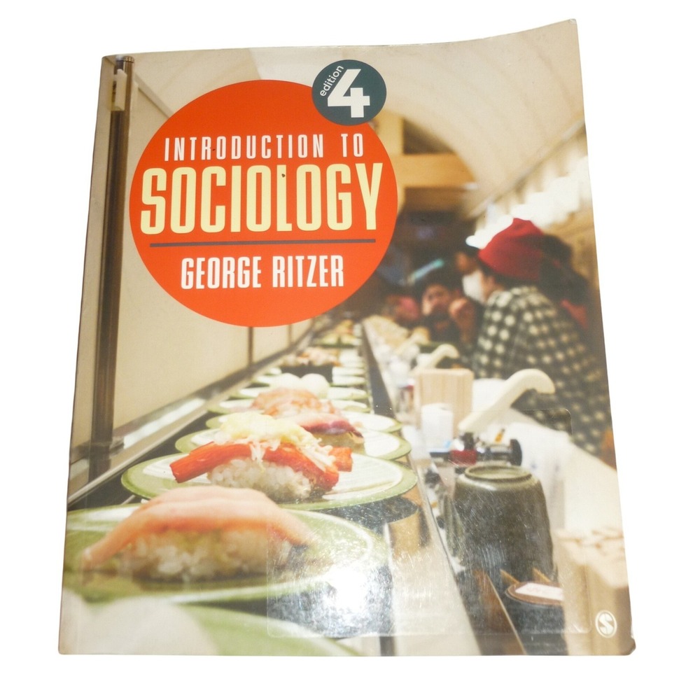 Introduction to Sociology 4th Edition George Ritzer SAGE Textbook Paperback